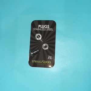 Joyeria para el cuerpo  acero inoxidable SS Plugs